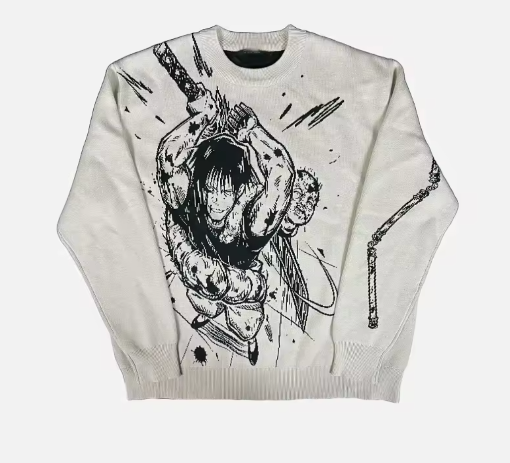 Anime knitted sweaters