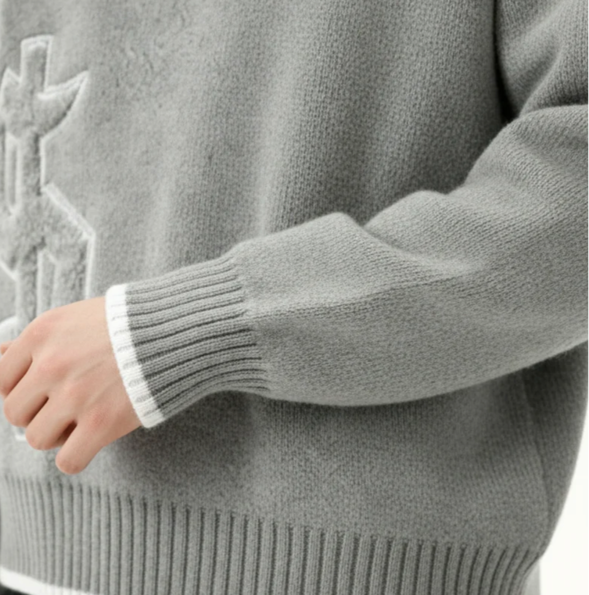 FOBMANCE - GRAYO KNITTED SWEATER